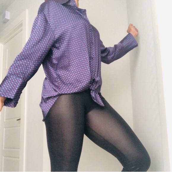 Zara Geometric Print Shirt - Picture 5 of 8